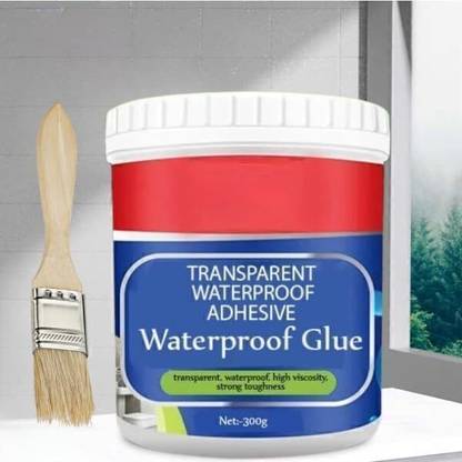 Strong Waterproof Invisible Glue + Free brush